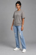 Grey Oversized T-Shirt Unisex