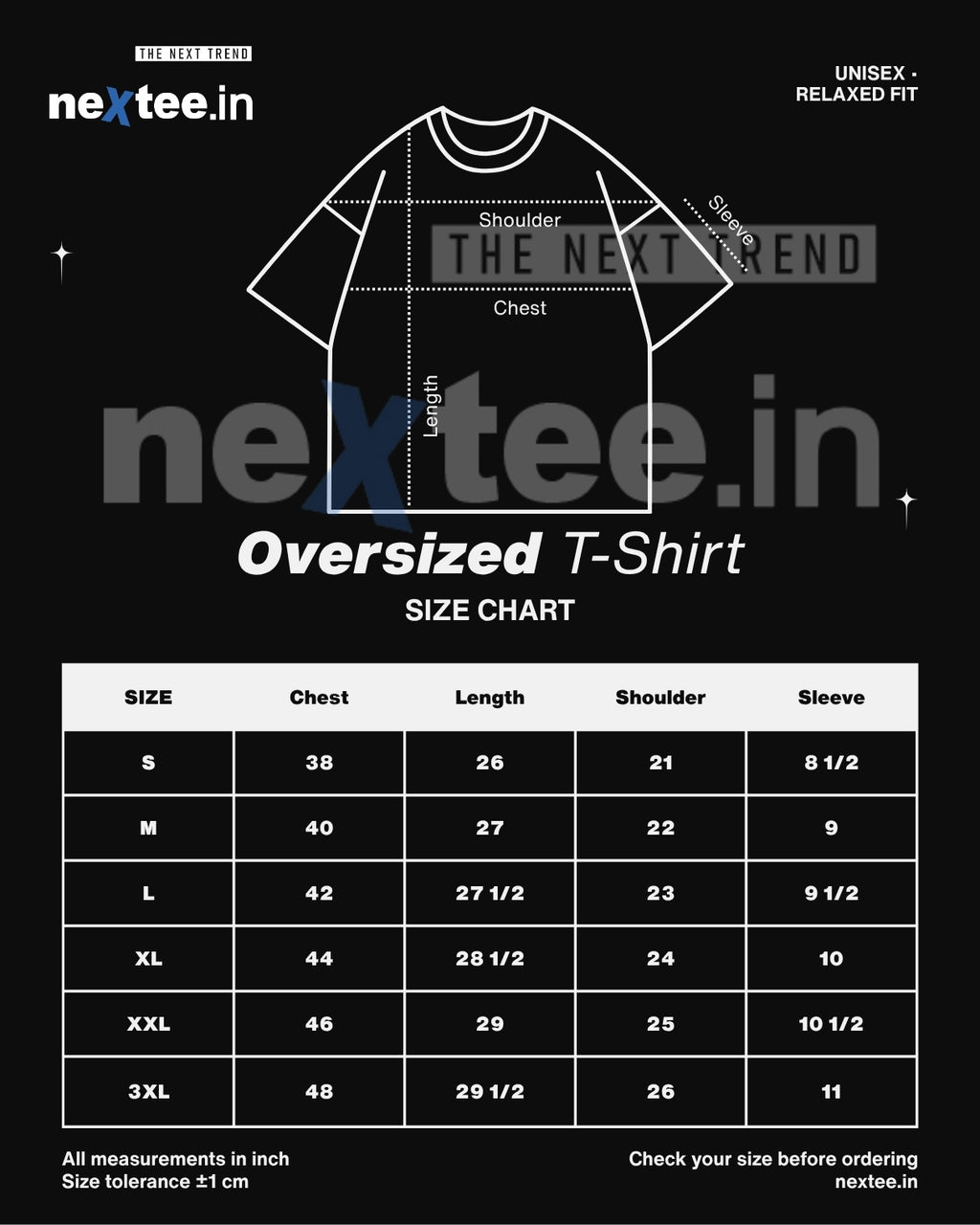 Men’s Oversized  4 T-Shirt Combo