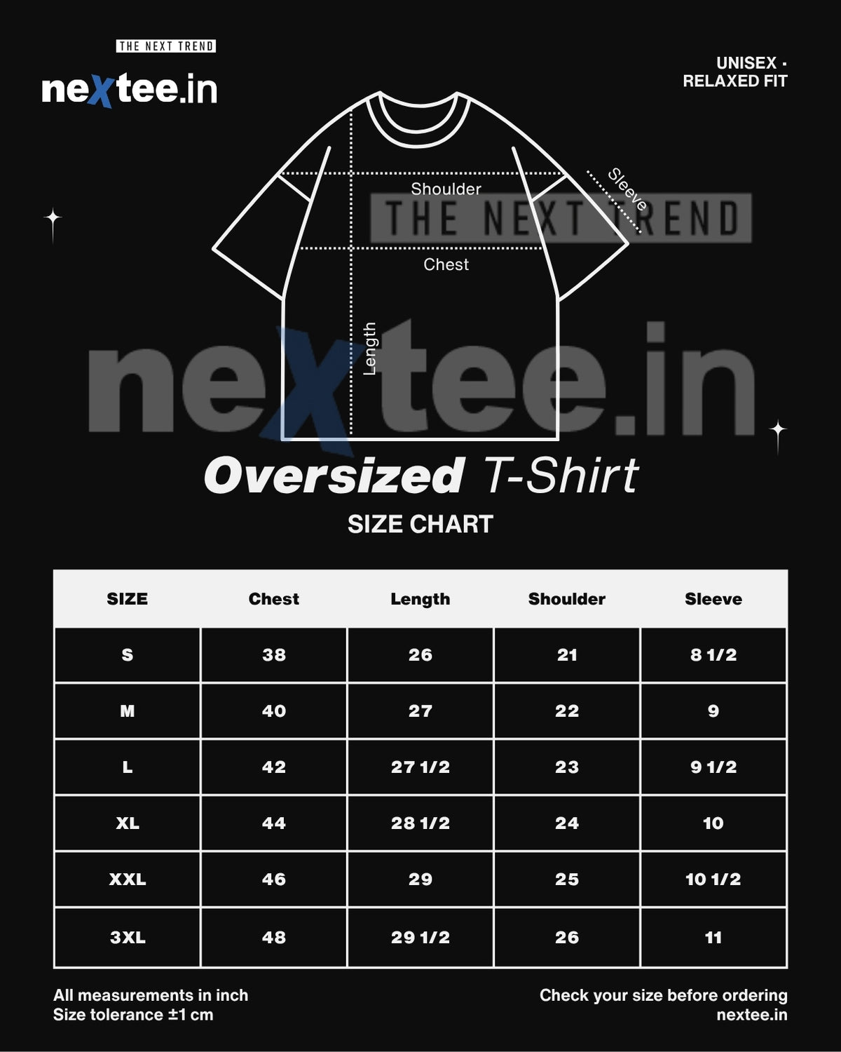 Men’s Oversized  4 T-Shirt Combo