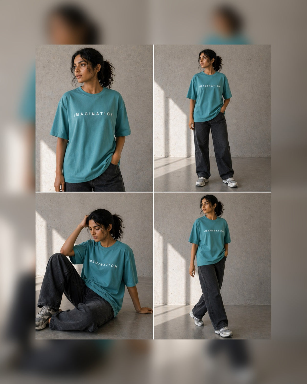 Green Oversized T-Shirt Unisex